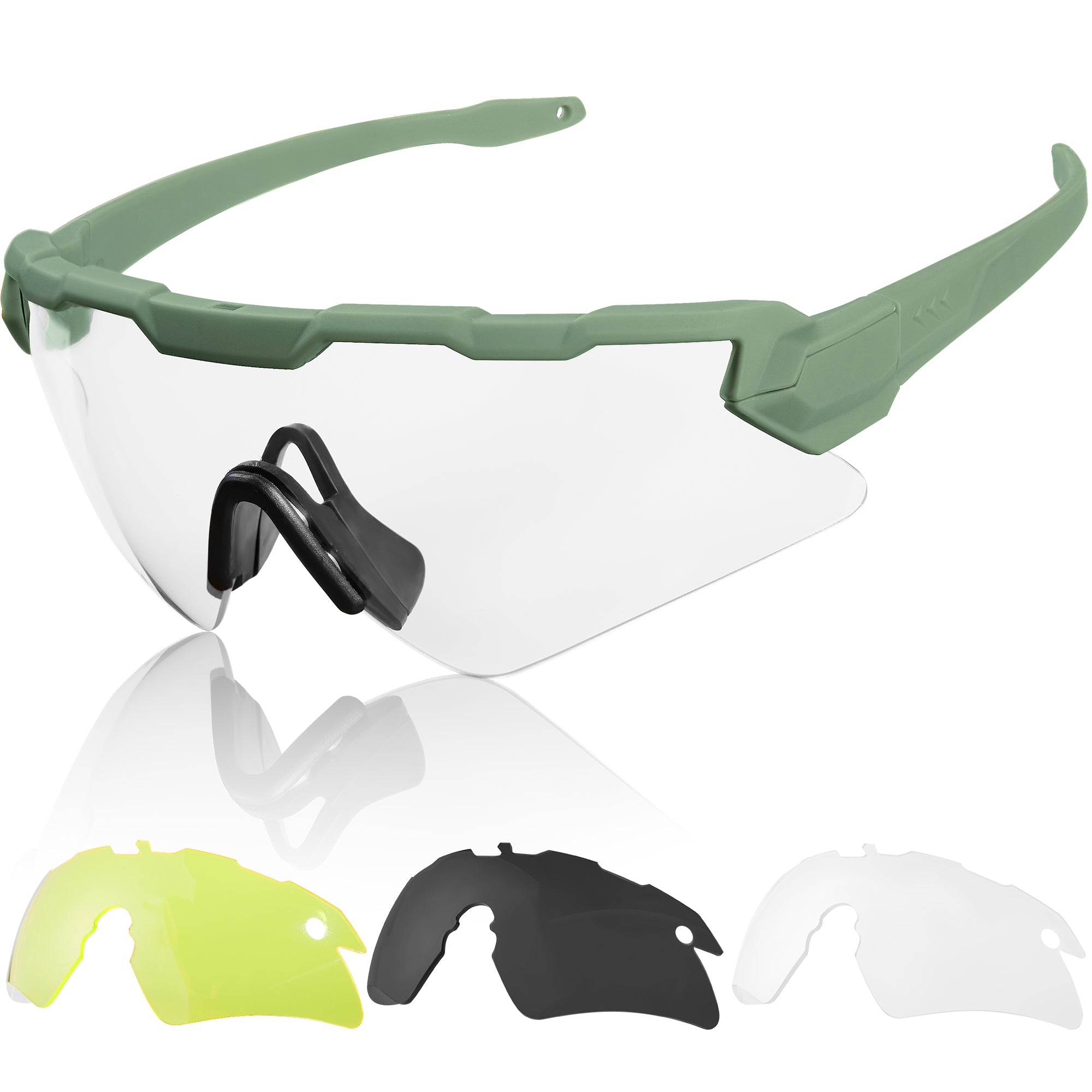 1TG Tactical Shooting Safety Goggle, Anti Fog Sunglasses