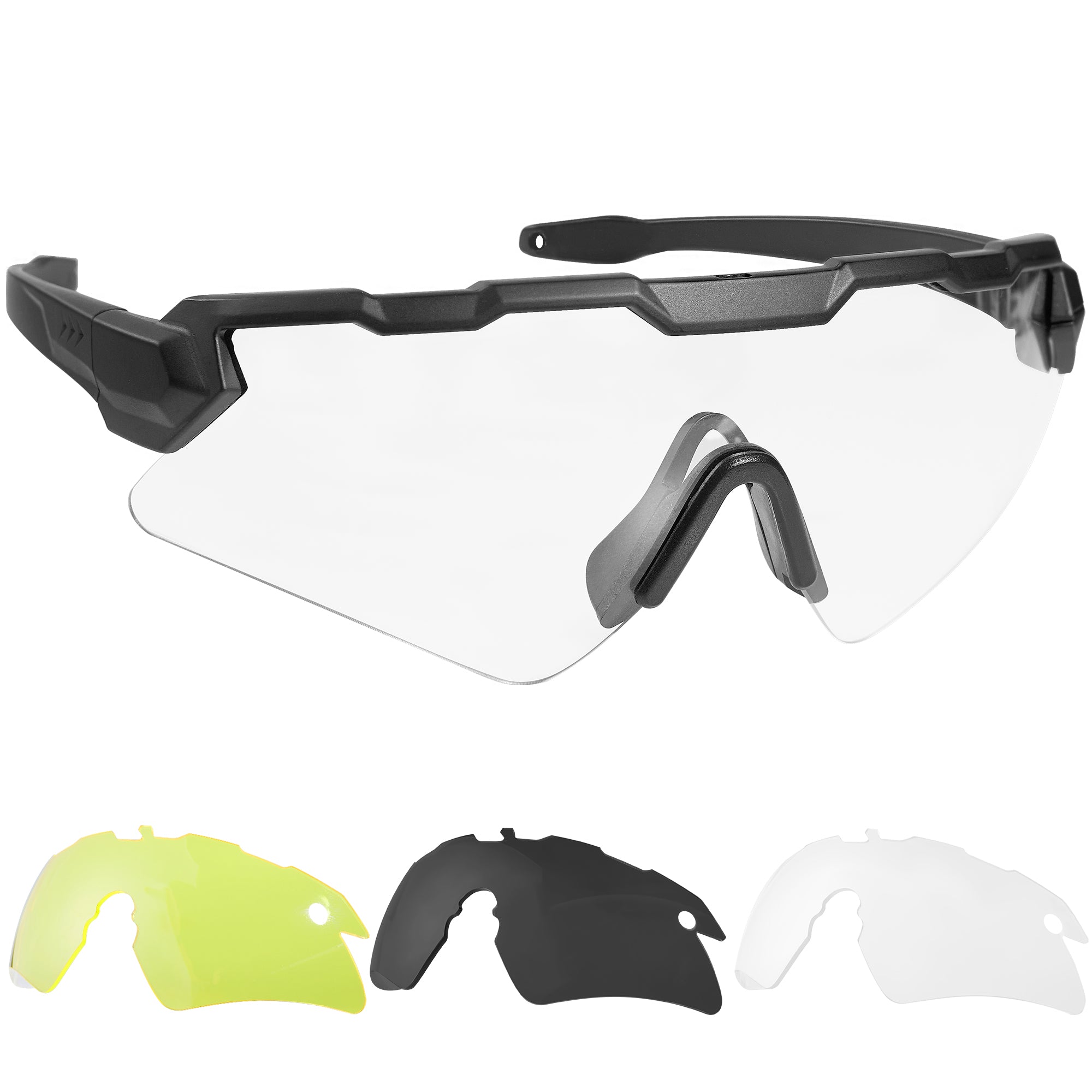 1TG Tactical Shooting Safety Goggle, Anti Fog Sunglasses