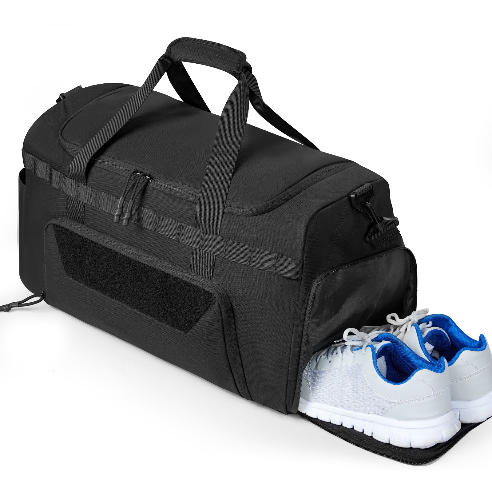 1TG Unisex Gym Bag For Travel  |  With Shoe Compartment&Adjustable straps