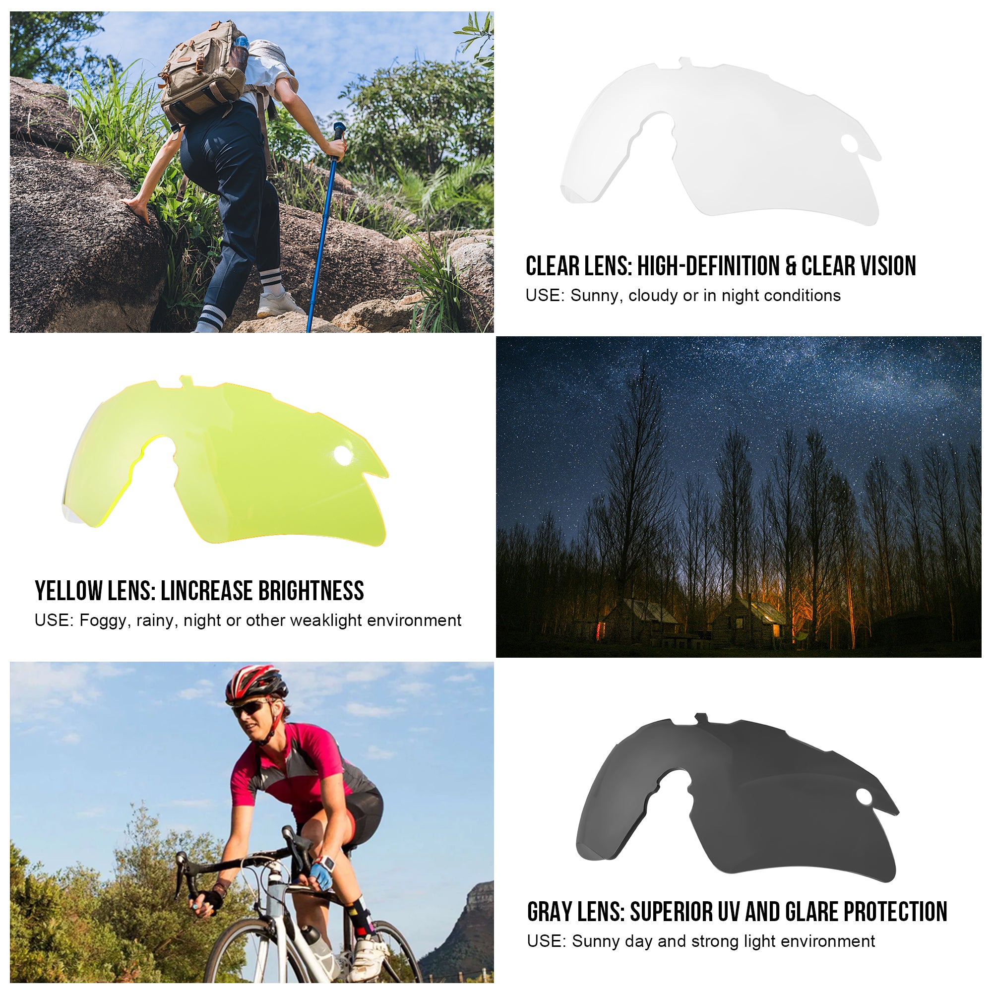 1TG Tactical Shooting Safety Goggle, Anti Fog Sunglasses