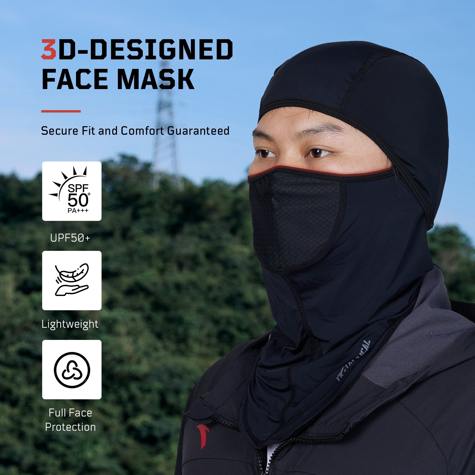 1TG Tactical Summer Balaclava Full Face Mask