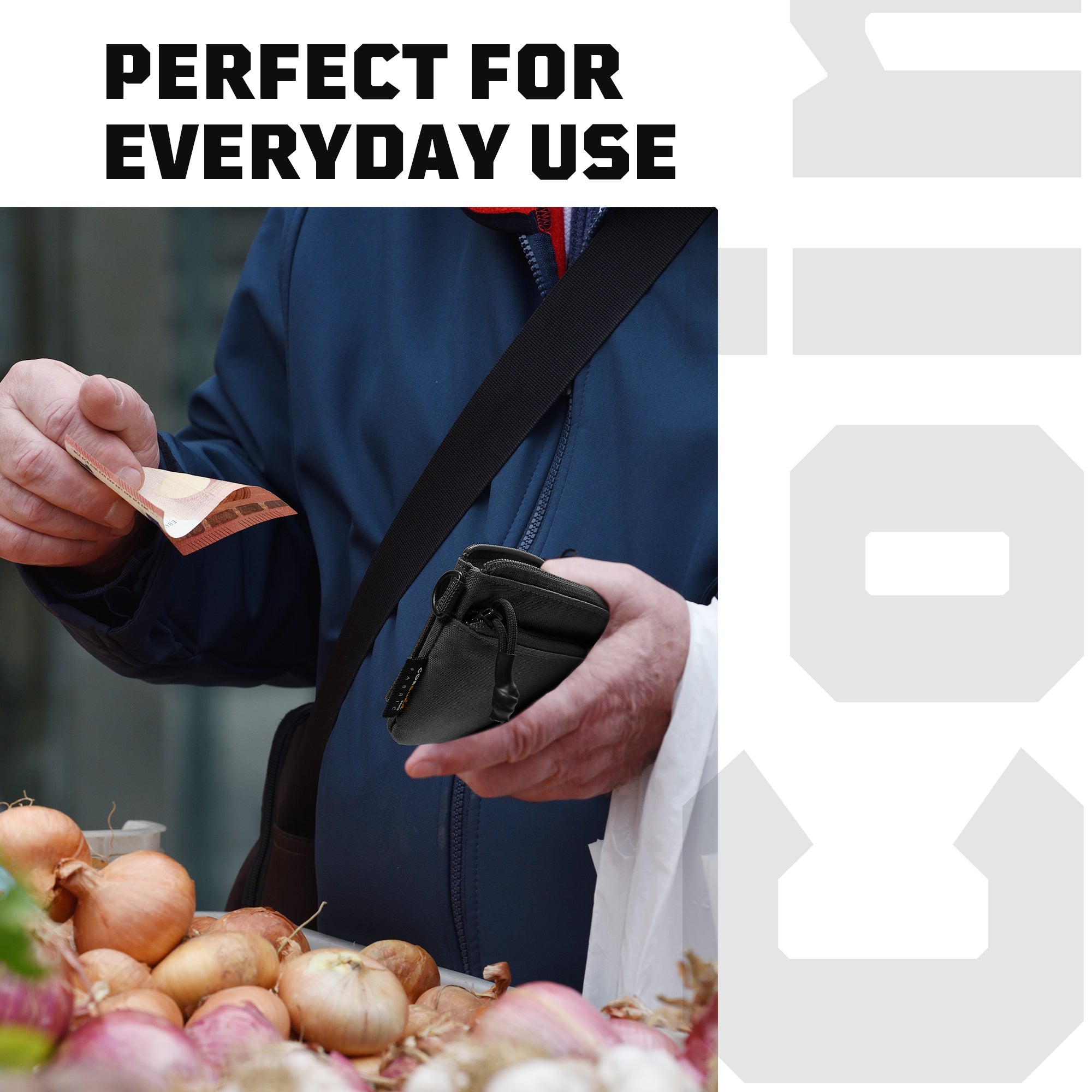 1TG Tactical Coin Purse 500D CORDURA Minimalist Wallet