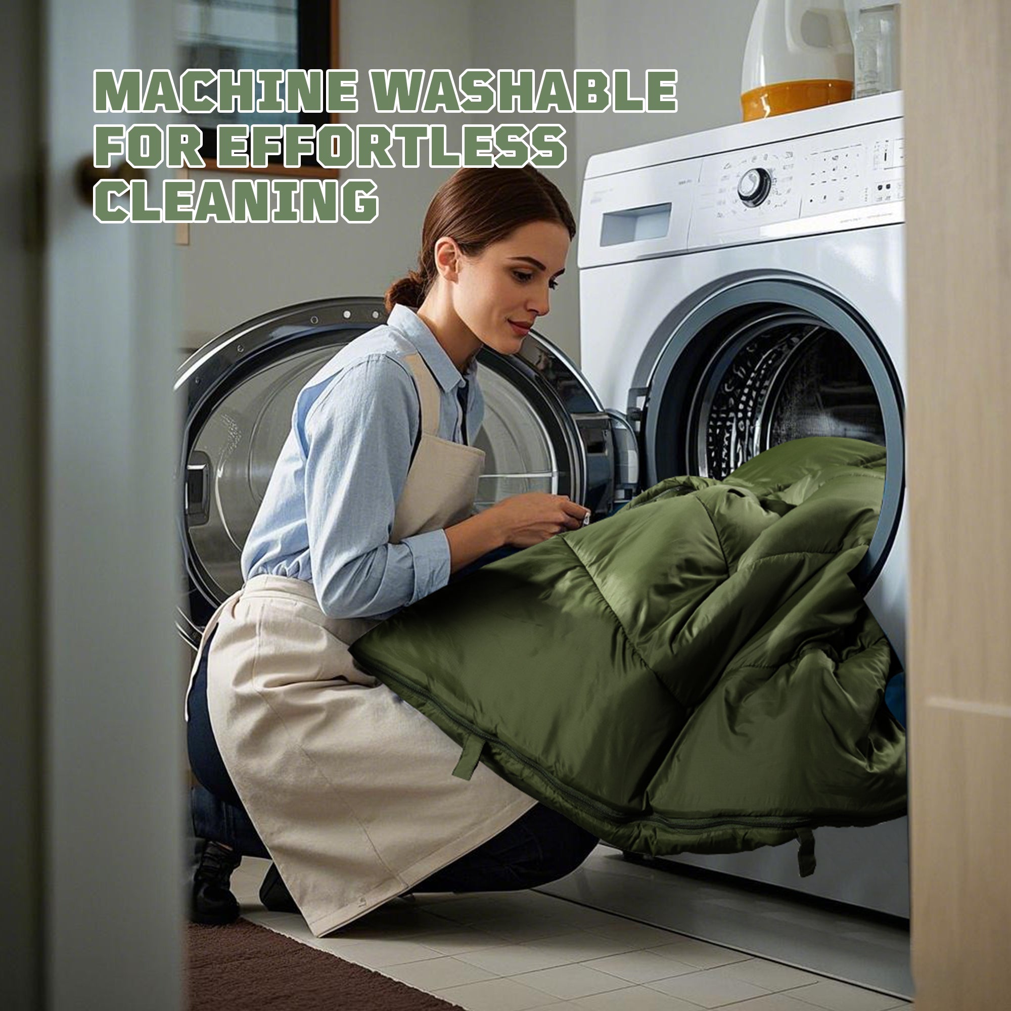 1TG Camping Insulated Sleeping Bag 丨With EN23537 Certified& Suitable for 34-43°F