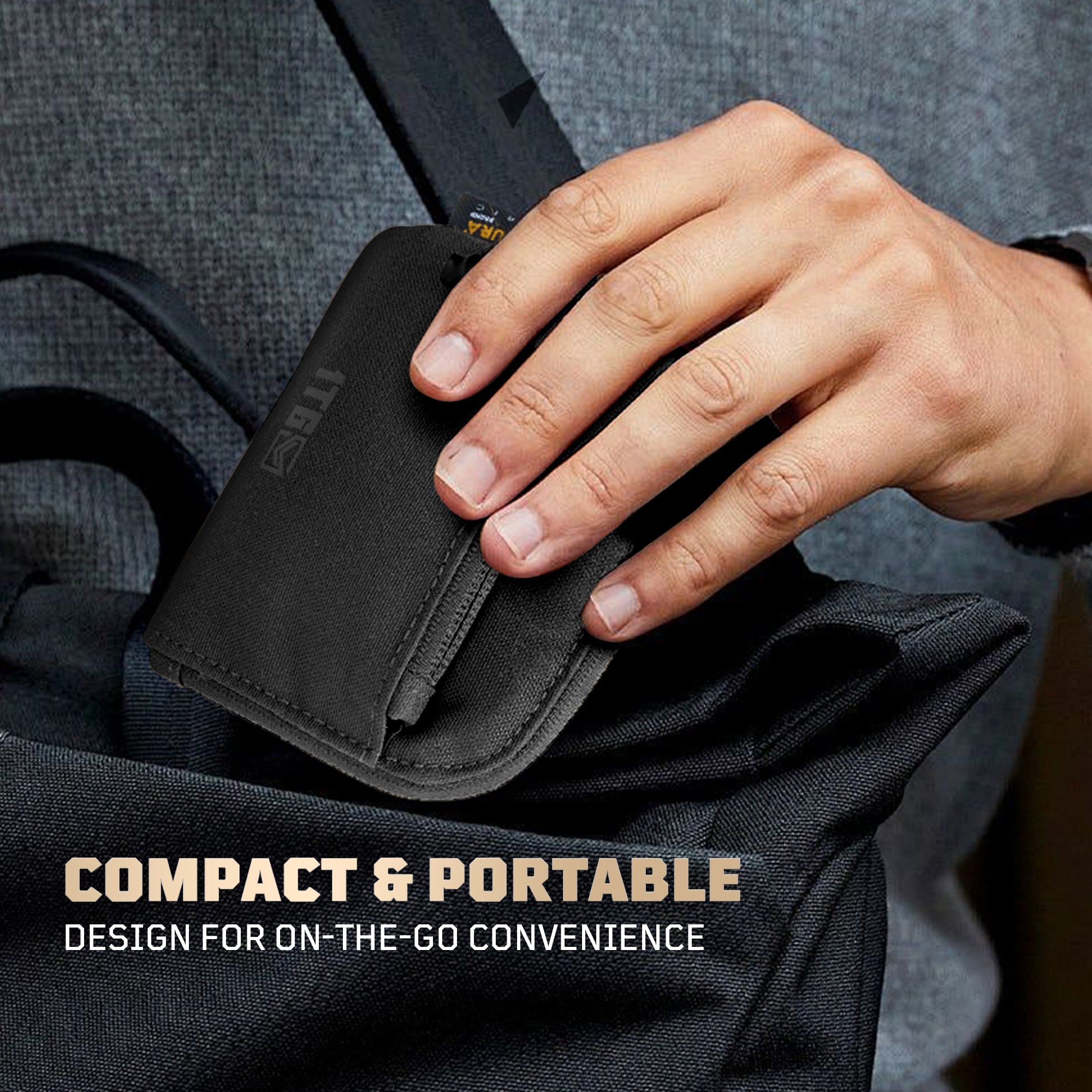 1TG Tactical Coin Purse 500D CORDURA Minimalist Wallet