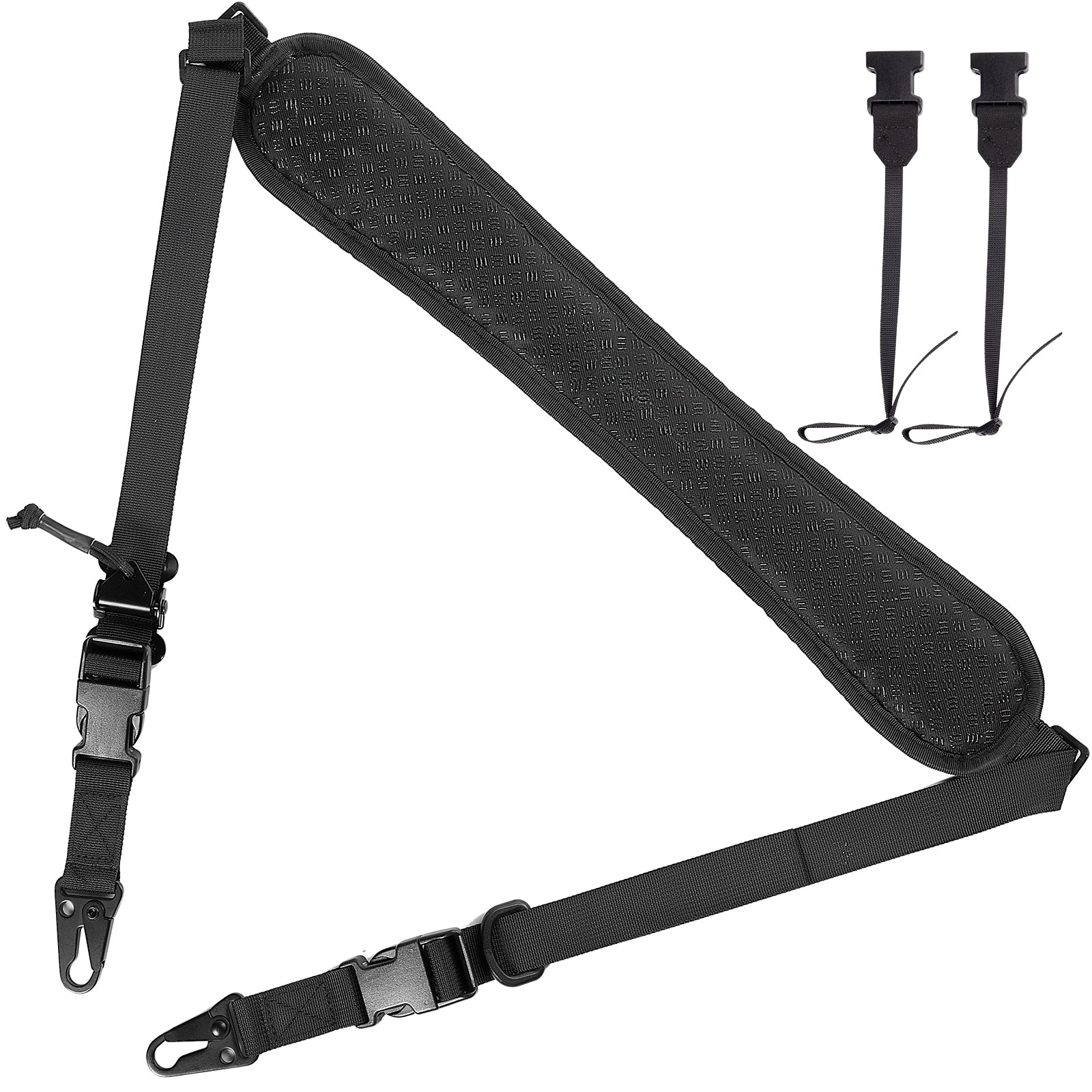 2 Punkt Sling Riemen Für Kameras Gewehrriemen Schnell 3.15" Breite Kameragurt Multifunktionale Taktische Schlinge Gurt für DSLR-Kameras Gewehr Airsoft Large Bag Einstellbar 44"-61"