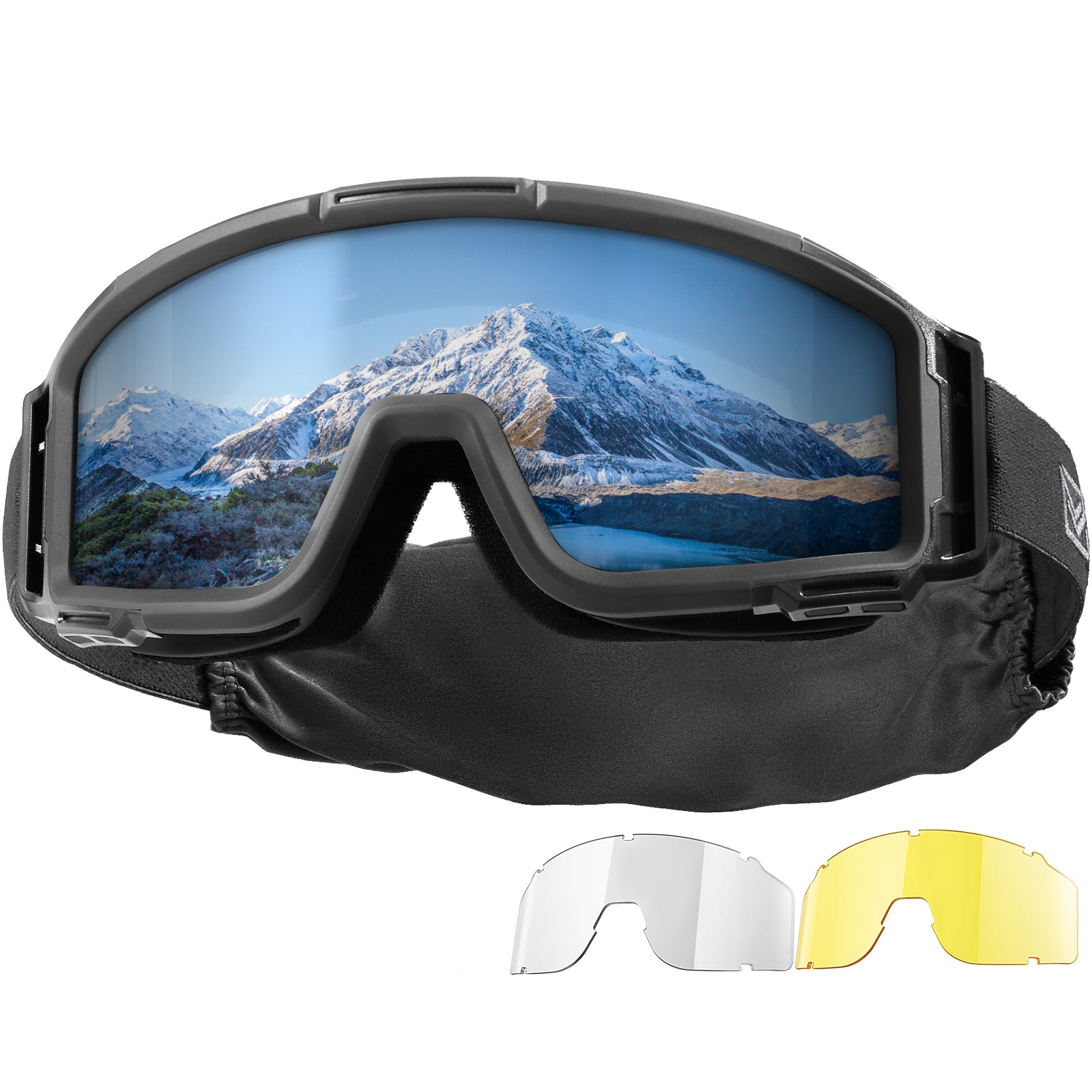 1TG Airsoft Safety Goggles 02 | Adjustable straps, Anti-Fog & Sunglasses