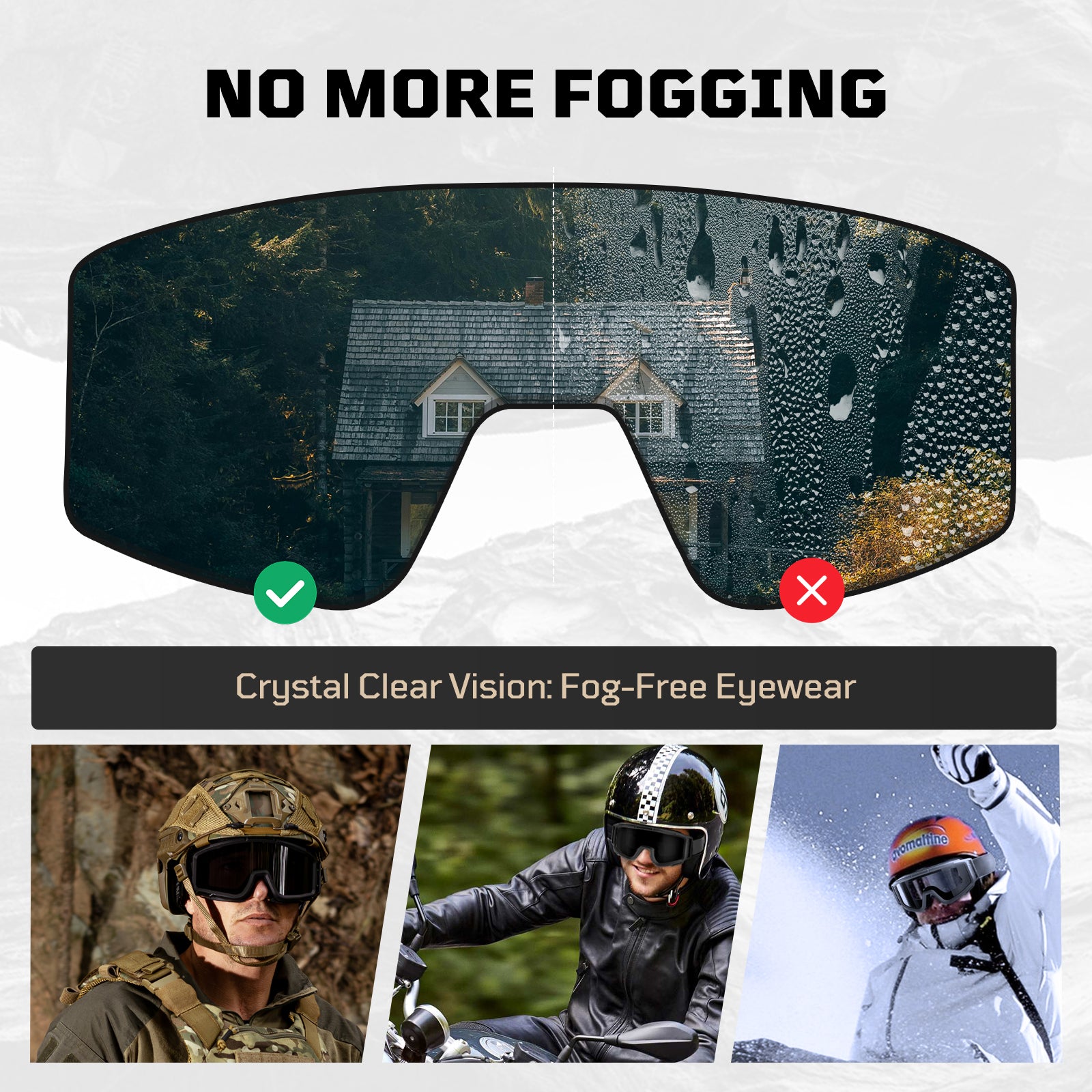 1TG Airsoft Safety Goggles 02 | Adjustable straps, Anti-Fog & Sunglasses