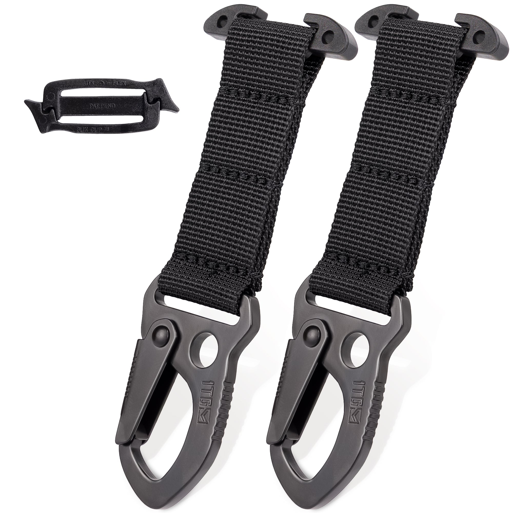 1TG MOLLE Clip 丨With T-Mount & EDC Gear Clips with HK Clip