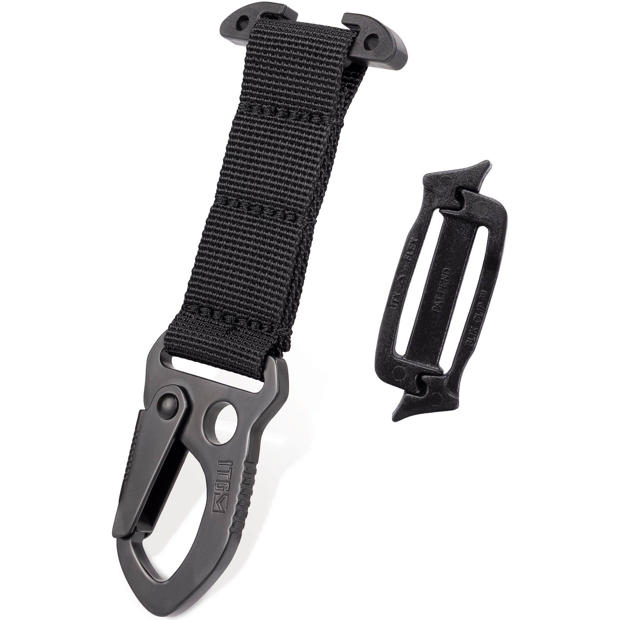 1TG MOLLE Clip 丨With T-Mount & EDC Gear Clips with HK Clip