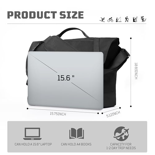 1TG Fashion  Messenger Bag 丨Large Capacity & Adjustable Shoulder Straps