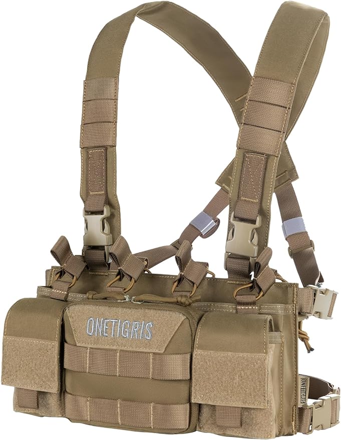 OneTigris Chest Rig, MOLLE Chest Rigs Tactical Chest Rig – 1TG Tactical