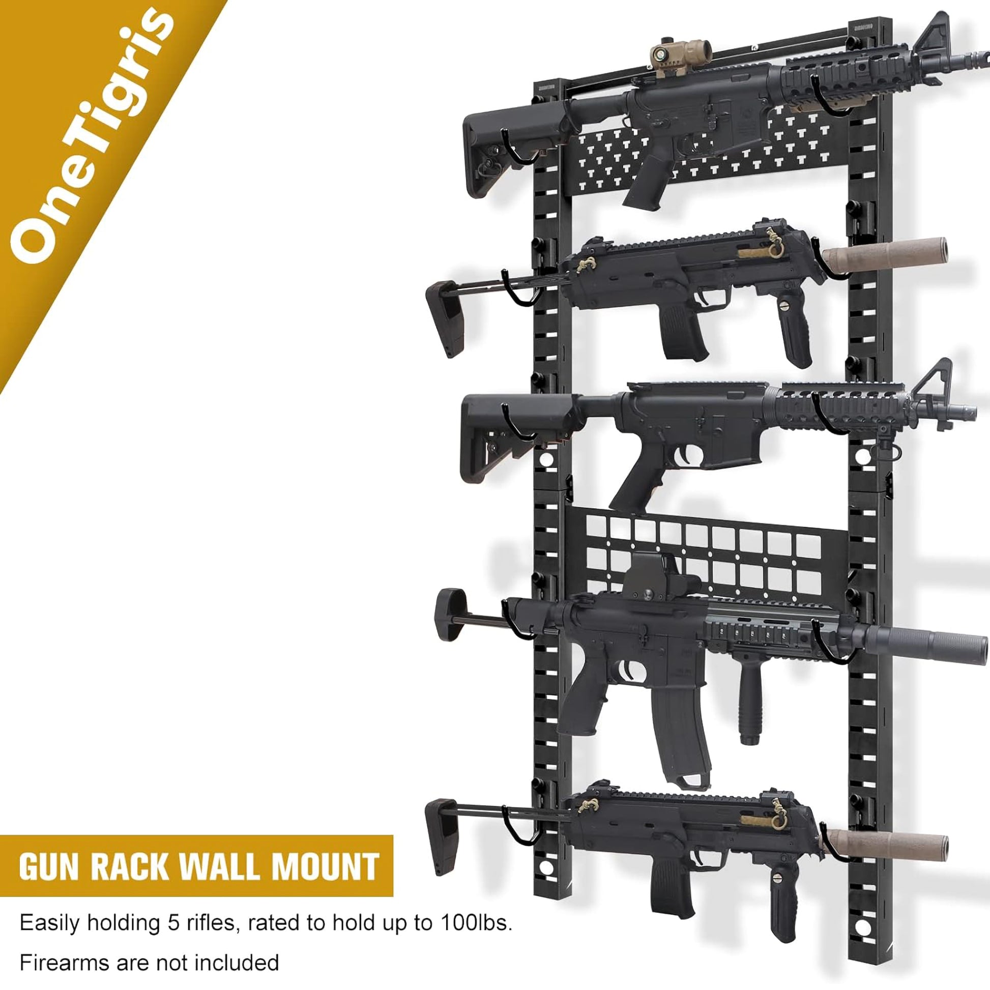 Horizontal Gun Rack For Wall  Horizontal Wall Mount Gun Rack