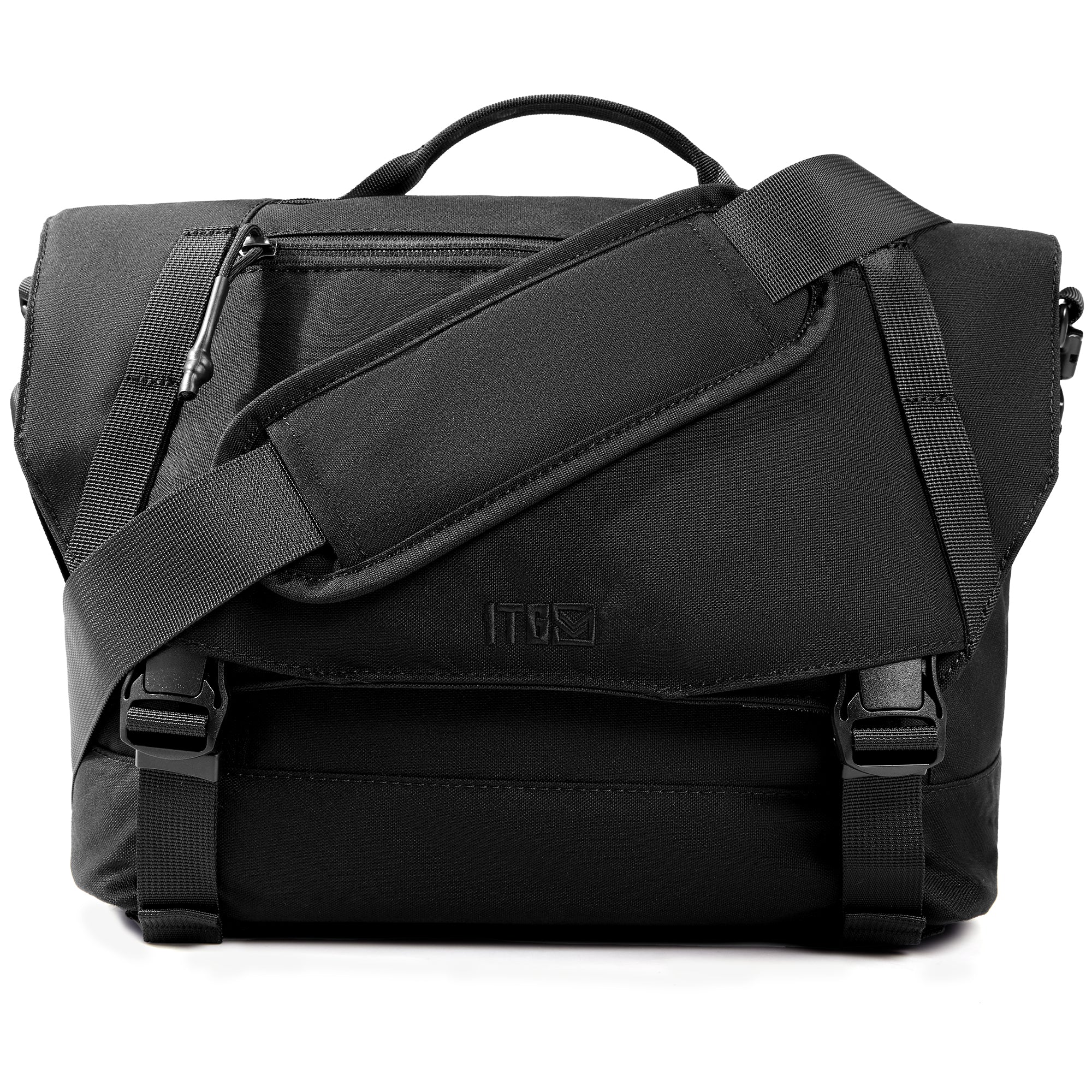 1TG Unisex Classic Messenger Bag丨Adjustable Strap & For 12.9