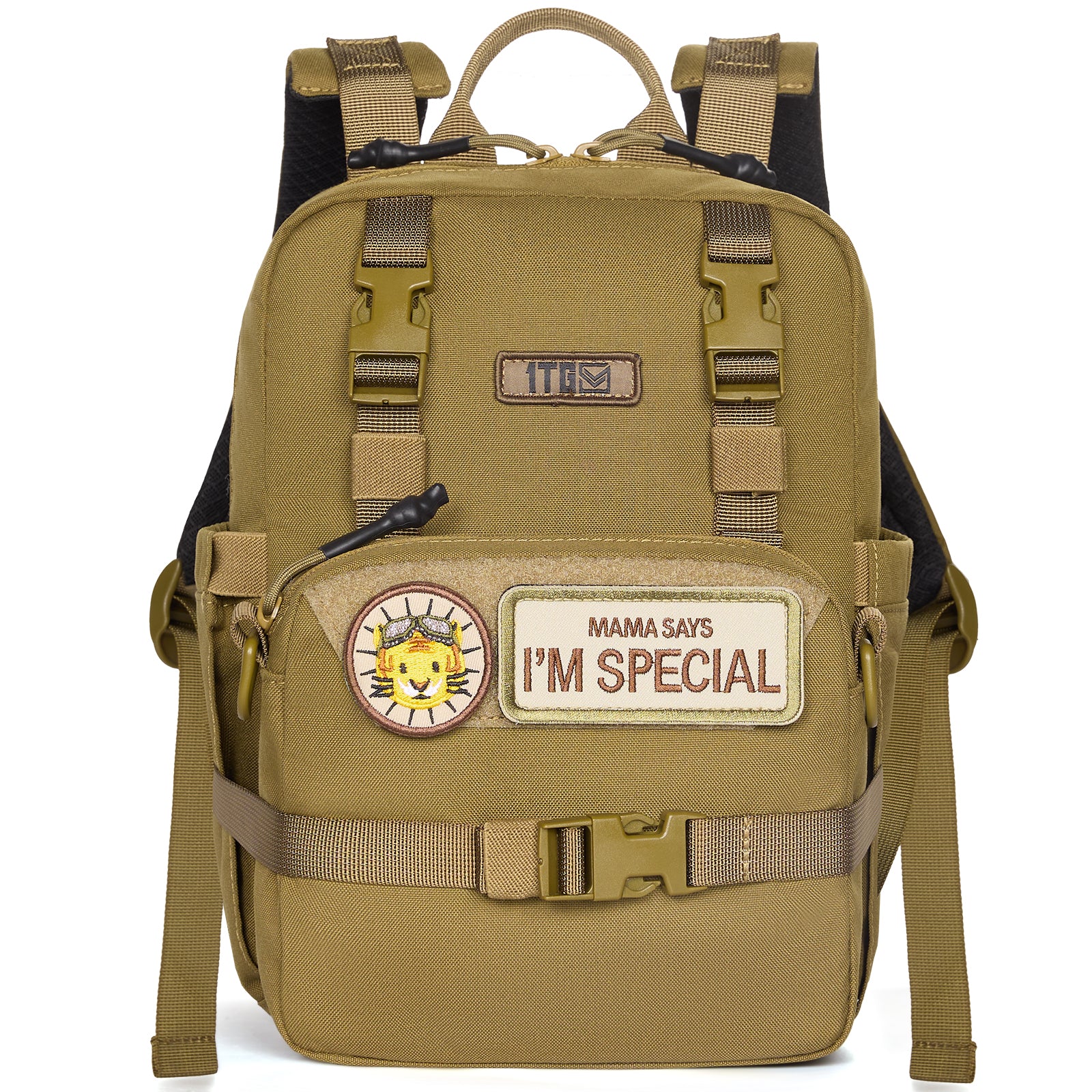 1TG Tactical Multi-purpose backpack big structure schoolbag for kid