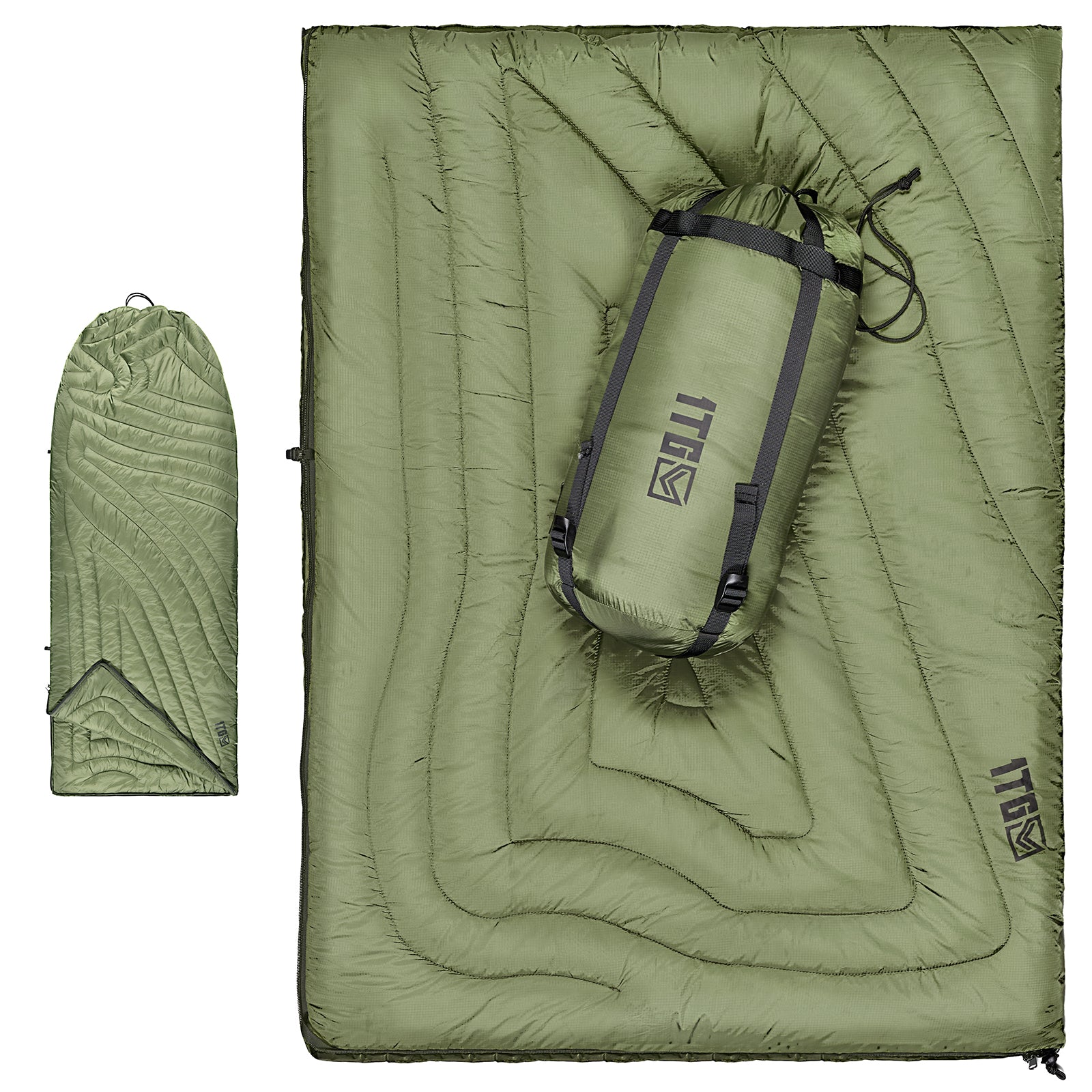 1TG 3M Thinsulate KL150 Camping Blanket 丨With Ykk zipper & foldable
