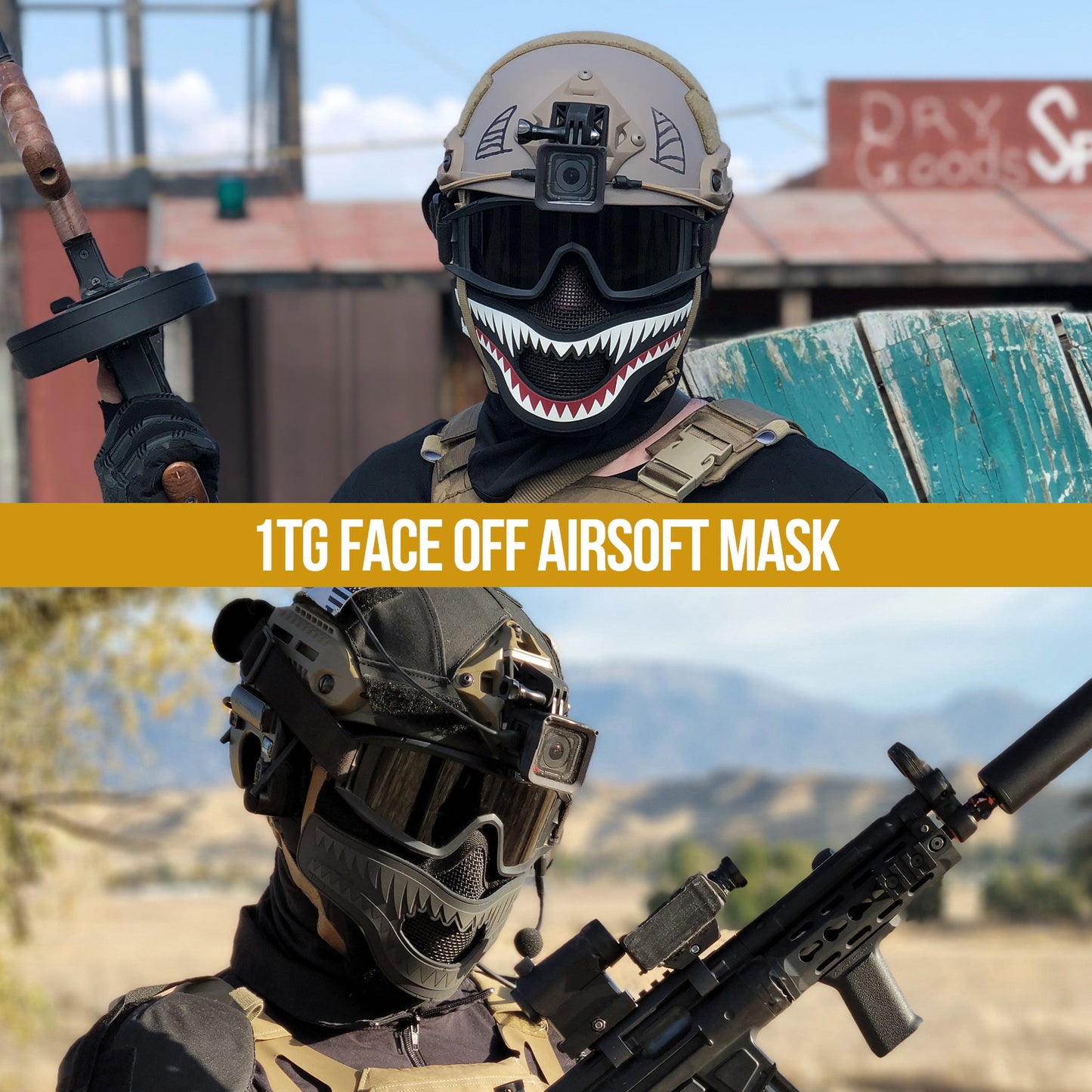 Storm Airsoft-Maskenset