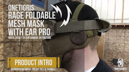 RAGE Airsoft-Maske